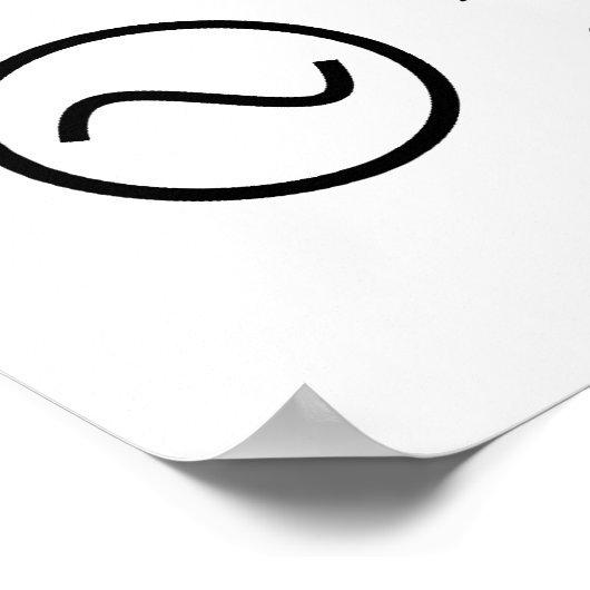 Poster Diagramme des éléments de circuits électriques cou (Coin)