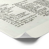 Poster Diagramme des navires de guerre nautiques (Coin)