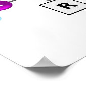 Poster Diagramme d'une formation de liaison Amino Acid Pe (Coin)
