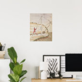 Poster Diagramme d'une méthode d'approvisionnement en eau (Bureau à domicile)