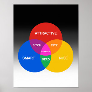 POSTER DIAGRAMME LESBIEN