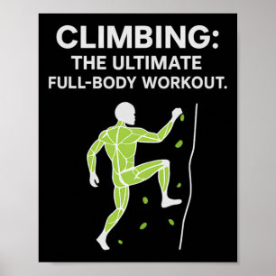 Poster Diagramme musculaire d'entraînement corporel compl
