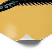 Poster "Dial 'Like'" Retro Phone with Pop Art Emoji (Coin)