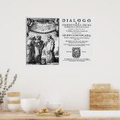 Poster Dialogo de Galilée (Cuisine)