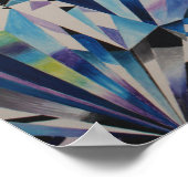 Poster Diamant 16 po x 12 po, Papier d'affiche de valeur  (Coin)