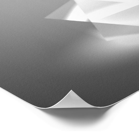 Poster Diamant blanc (Coin)