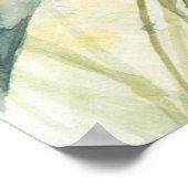 Poster Diamant de Gould Coloré Perché (Coin)