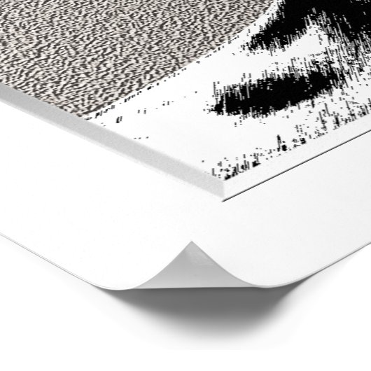 Poster Diamant de mode africain (Coin)