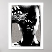 Poster Diamant de mode africain (Devant)