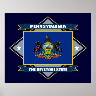 Poster Diamant de Pennsylvanie