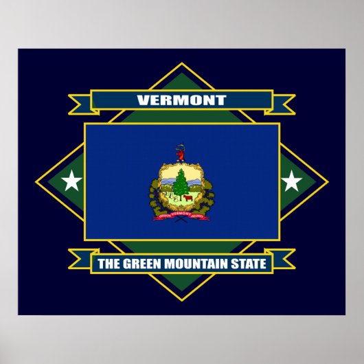 Poster Diamant du Vermont (Devant)