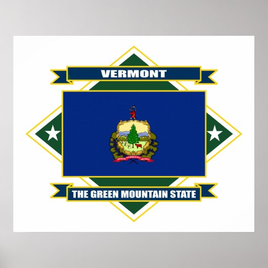 Poster Diamant du Vermont (Devant)