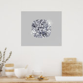 Poster Diamant en forme (Cuisine)