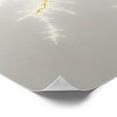 Poster Diamant - Fractal (Coin)