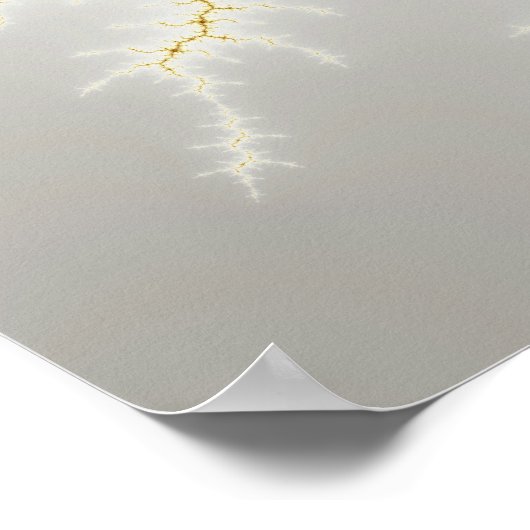 Poster Diamant - Fractal (Coin)