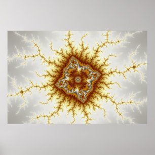 Poster Diamant - Fractal