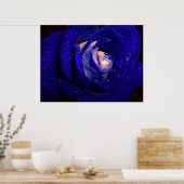 Poster diamants bleus (Cuisine)