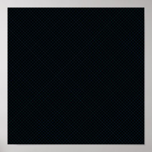 Poster diamants cyan sans soudure (Devant)