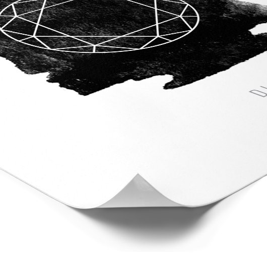 Poster Diamond Birthstone Avril (Coin)