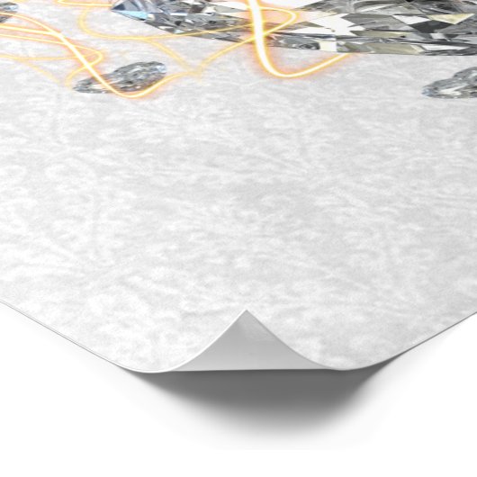 Poster Diamond Bling Bling (Coin)