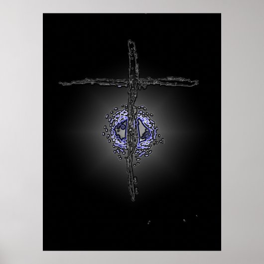 Poster "Diamond Blue" (Devant)