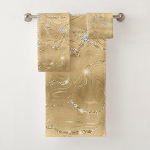 Poster Diamond Parties scintillant or de luxe Snow