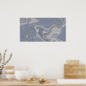 Poster Diamond Shoals Abstrait 4 (Cuisine)