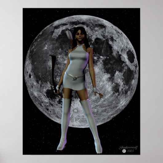 Poster Diana - Déesse de la Lune (Devant)