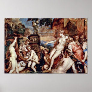 Poster Diana et Callisto par Tizian (la meilleure