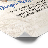 Poster Diaper Raffle Ahoy C'Est Un Garçon Thème Nautique (Coin)