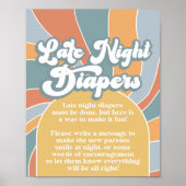 Poster Diapeurs de nuit super Retro Sunshine Douche (Devant)