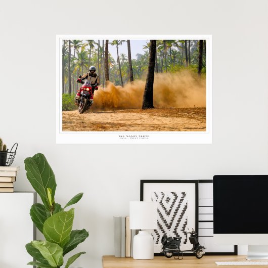 Poster Diapositive de sable GS (Bureau à domicile)