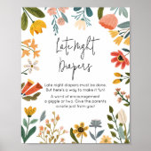 Poster Diapositives Botaniques Bright Fleur sauvage (Devant)