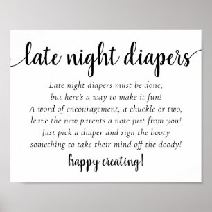 Poster Diapositives De Nuit Modernes Douche classique