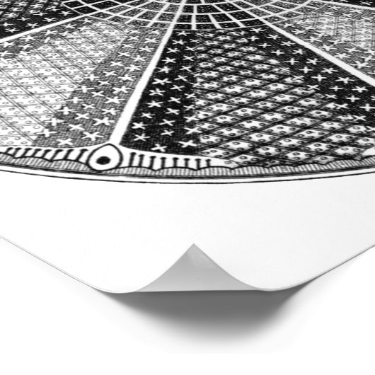 Poster Diatom 13 Ernst Haeckel Fine Art (Coin)