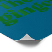 Poster Dibs sur le gingembre jour de la saint patrick irl (Coin)