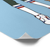 Poster Dibujo de Bol y Bogues, NBA (Coin)