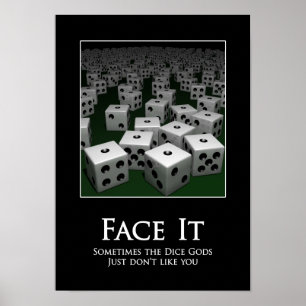 Poster Dice Gods