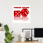 Poster Dice Las Vegas (Bureau à domicile)