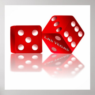 Poster Dice Las Vegas