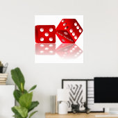 Poster Dice Las Vegas (Bureau à domicile)