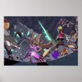 Poster Dickson bataille Xenoblade Chronicles (Devant)