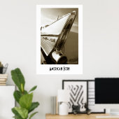 Poster d'icônes américaines Imprimer 1 (Bureau à domicile)