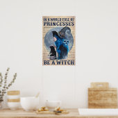 Poster Dictionnaire Un Monde Plein De Princesses Soyez Un (Cuisine)