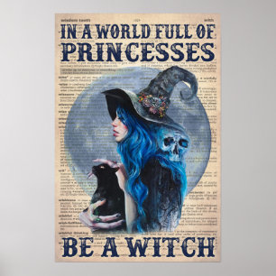 Poster Dictionnaire Un Monde Plein De Princesses Soyez Un