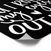 Poster Did I Roll My Eyes Out Loud Funny Sarcastic Quotes (Coin)