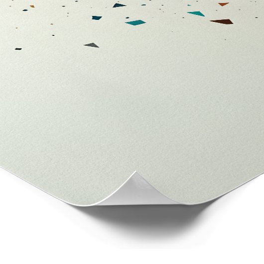 Poster d'identité fragmenté Art Abstrait (Coin)