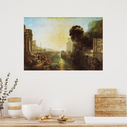 Poster Dido Building Carthage (Cuisine)