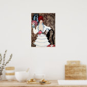 Poster DIE 6 Ancien Advert de l'imprimante Deutsche Max S (Cuisine)