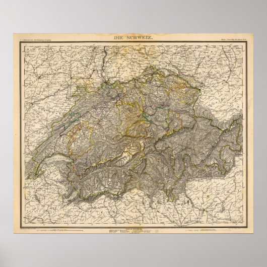 Poster Die Schweiz (Devant)